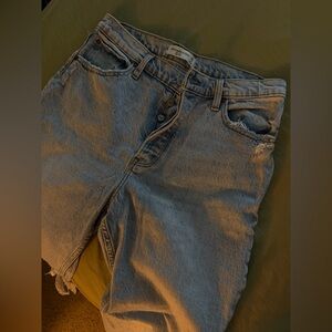 Abercrombie & Fitch High Rise Women Jeans - Light Blue